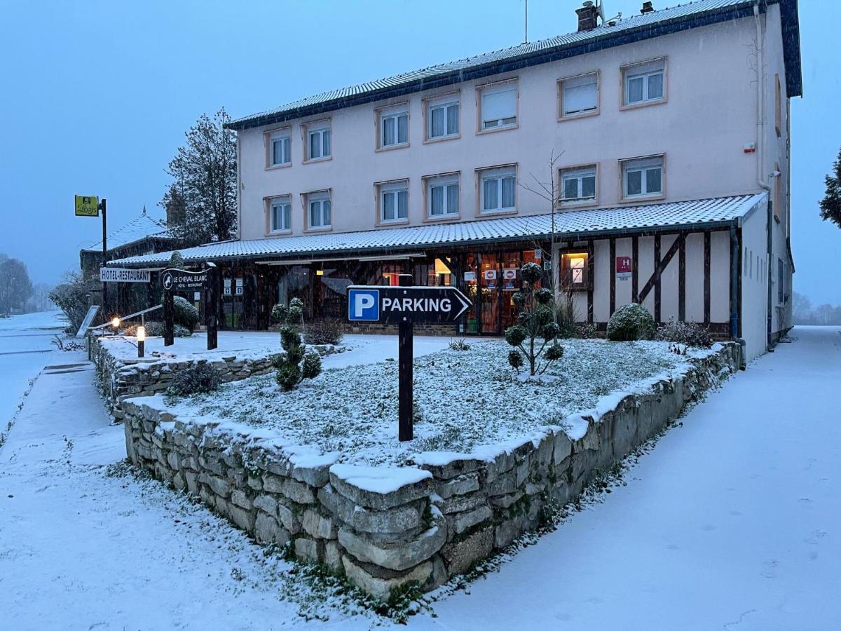 Le Cheval Blanc - Lac Du Der - Logis Hotel Giffaumont-Champaubert Exterior photo